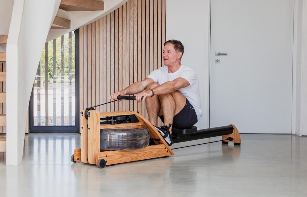 WaterRower Hybrid wood and aluminium frame