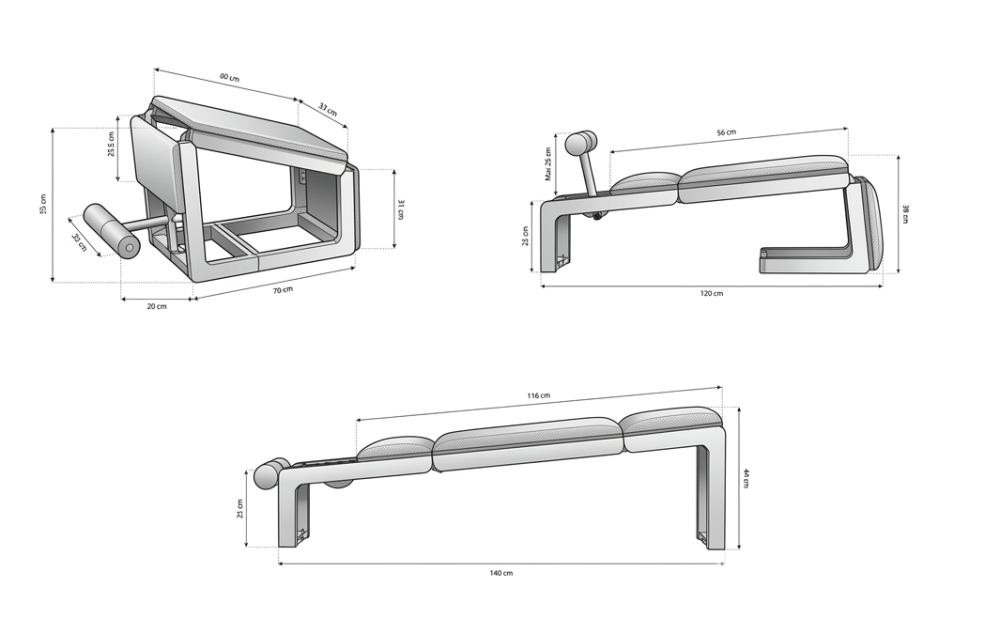 NOHRD TriaTrainer dimensions