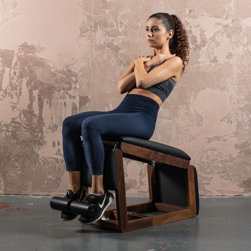 NOHRD TriaTrainer padded bench and adjustable footrest
