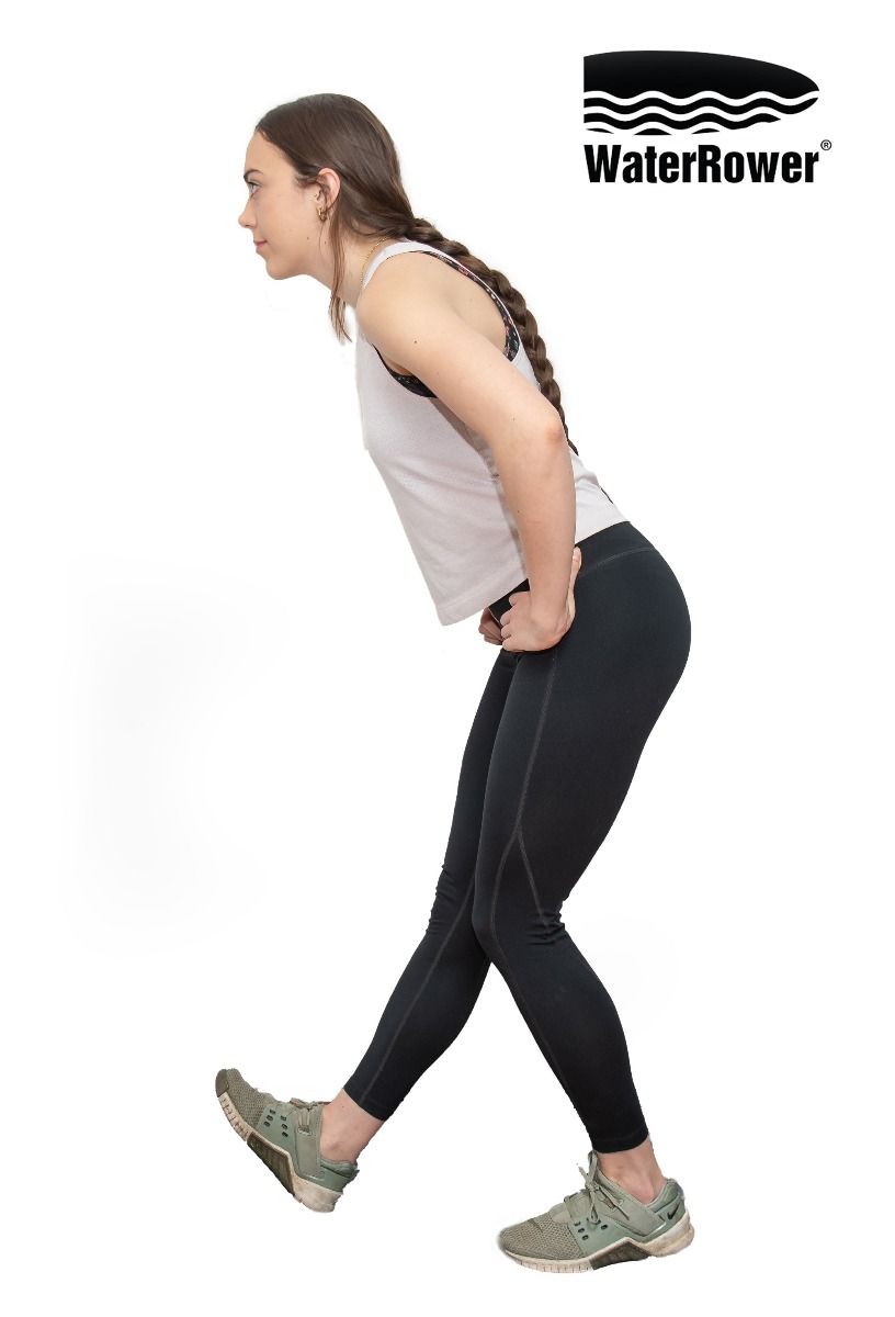 Stretch yourself before you wreck yourself WATERROWER NOHRD UK